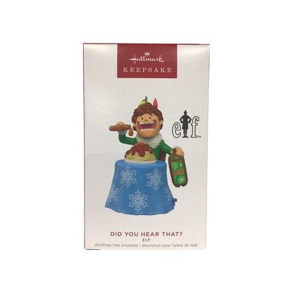 2023 Did you hear that? Hallmark Ornament (Elf Movie) QXI6097 Image2