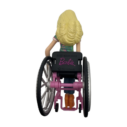 2023 Fashionista with Wheelchair Hallmark Ornament (Barbie) QXI7017 Image5