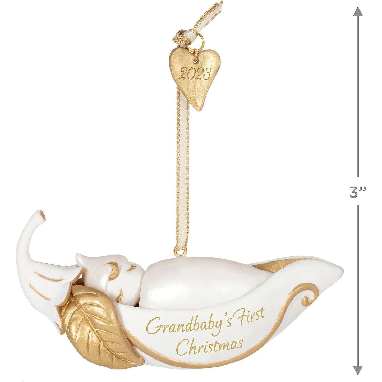 2023 GrandBaby's First Christmas Hallmark Ornament (Baby's First Christmas) QGO2727