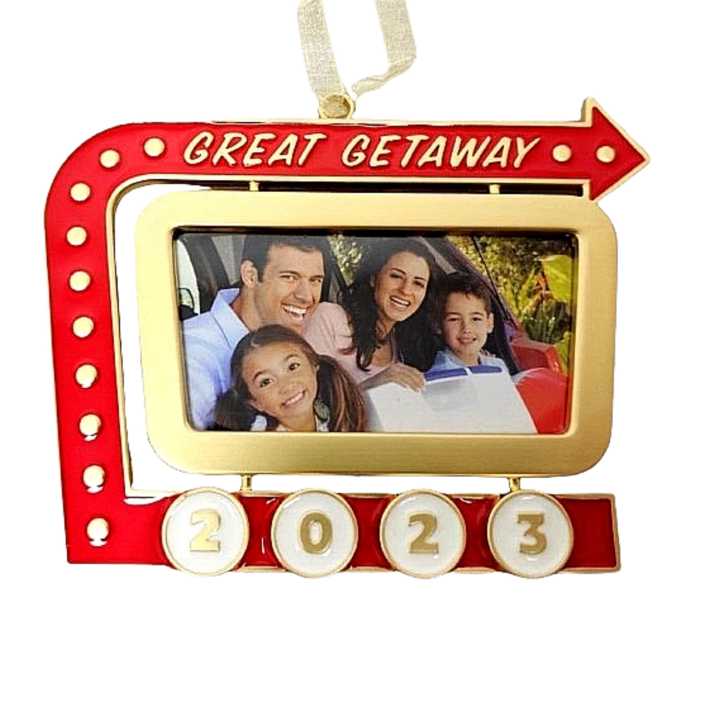 2023 Great Getaway Ornament Hallmark Ornament (Photo Holder) QHX3097 Image1