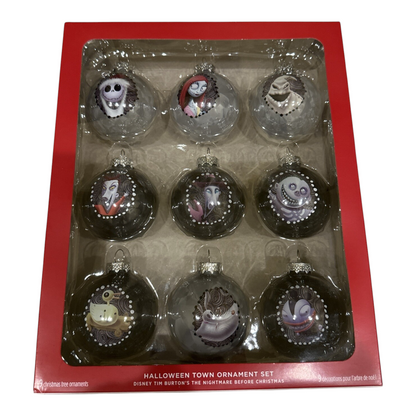 2023 Halloween Town Ornament Set (Tim Burton's The Nightmare Before Christmas)