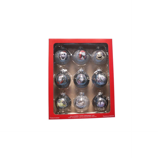 2023 Halloween Town Ornament Set Hallmark Ornament (Tim Burton's The Nightmare Before Christmas) QSB6289 Image1