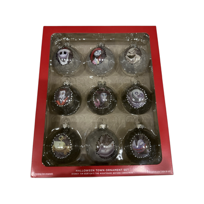 2023 Halloween Town Ornament Set Hallmark Ornament (Tim Burton's The Nightmare Before Christmas) QSB6289 Image2