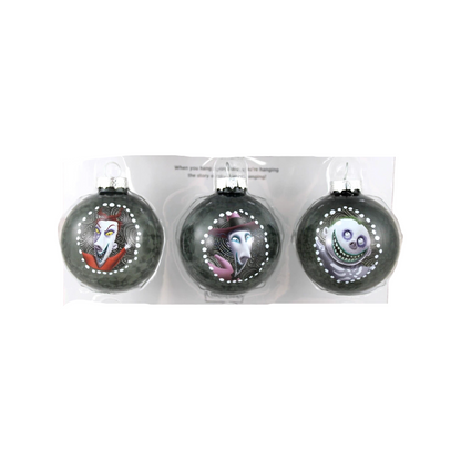 2023 Halloween Town Ornament Set Hallmark Ornament (Tim Burton's The Nightmare Before Christmas) QSB6289 Image4