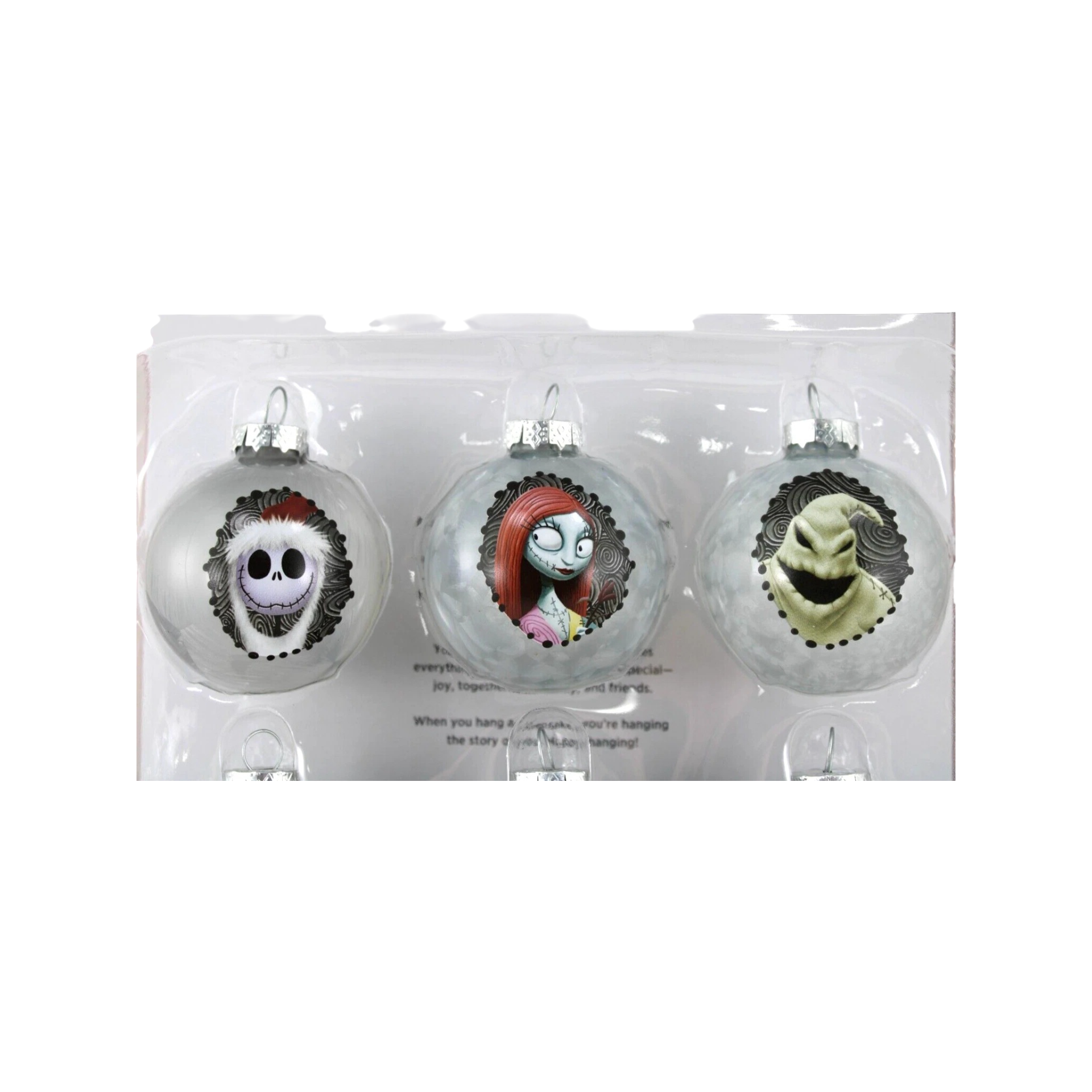 2023 Halloween Town Ornament Set Hallmark Ornament (Tim Burton's The Nightmare Before Christmas) QSB6289 Image5