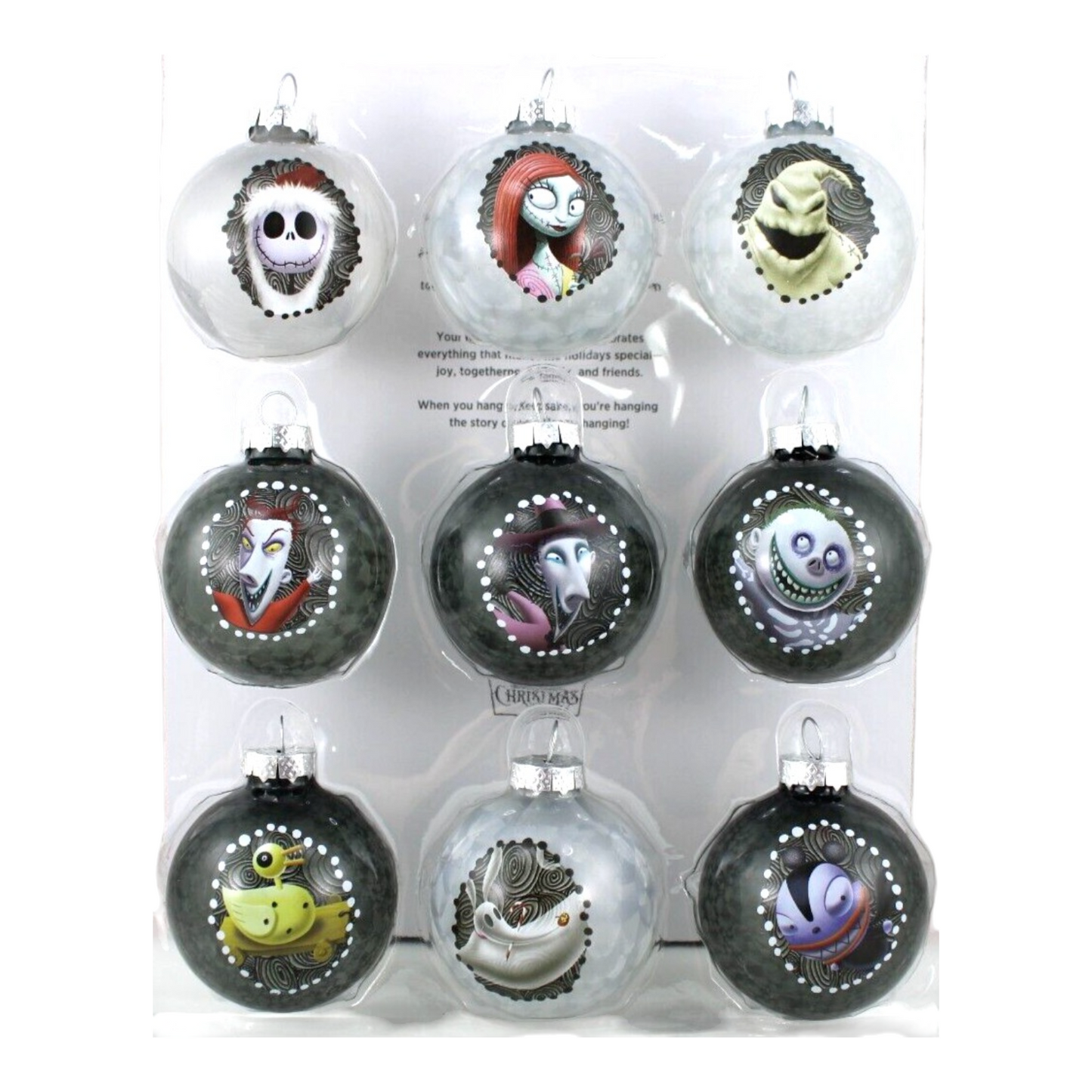 2023 Halloween Town Ornament Set (Tim Burton's The Nightmare Before Christmas)