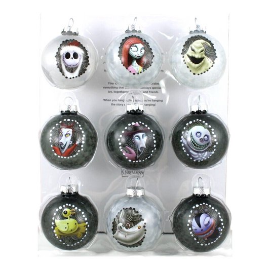 2023 Halloween Town Ornament Set (Tim Burton's The Nightmare Before Christmas)
