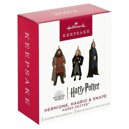2023 Hermione, Hagrid & Snape Hallmark Ornament (Harry Potter) QXM9259