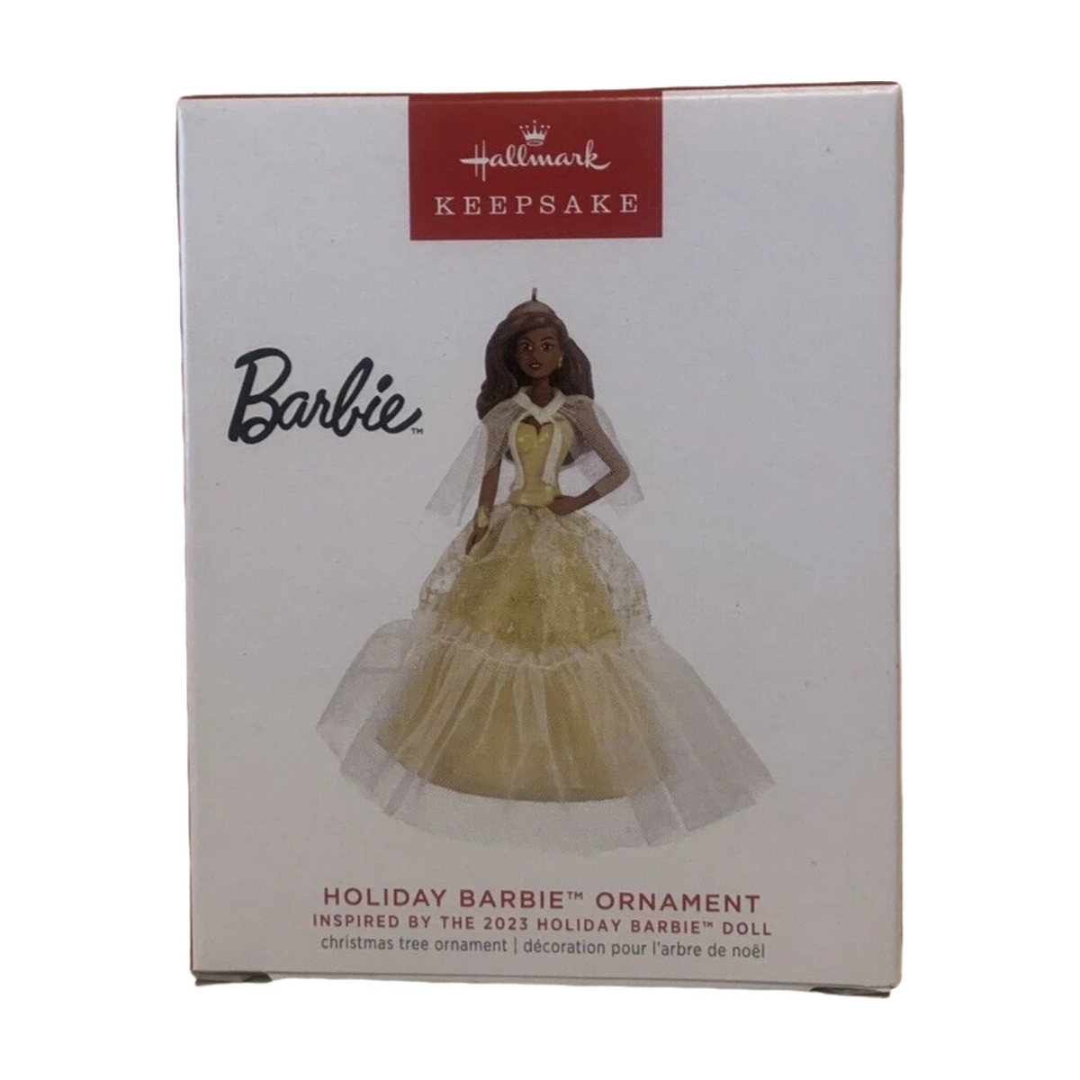 2023 Holiday Barbie Hallmark Ornament (Holiday Barbie) QXR8217 Image2