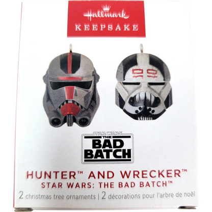 2023 Hunter and Wrecker - The Bad Batch Hallmark Ornament (Star Wars) QXM9309