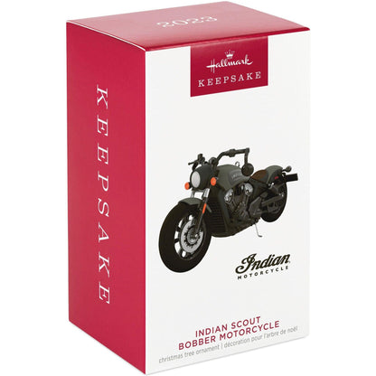 2023 Indian Motorcycle - Scout Bobber Hallmark Ornament (Motorcycle) QXI6037