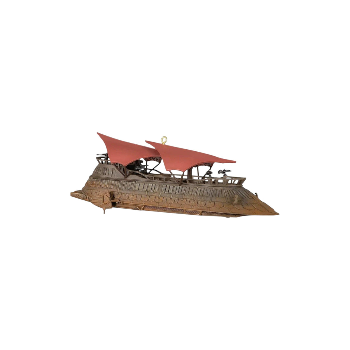 2023 Jabba's Sail Barge, The Khetanna - Return of the JEDI Hallmark Ornament (Star Wars) QXI7109 Image1