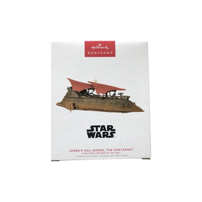 2023 Jabba's Sail Barge, The Khetanna - Return of the JEDI Hallmark Ornament (Star Wars) QXI7109 Image2