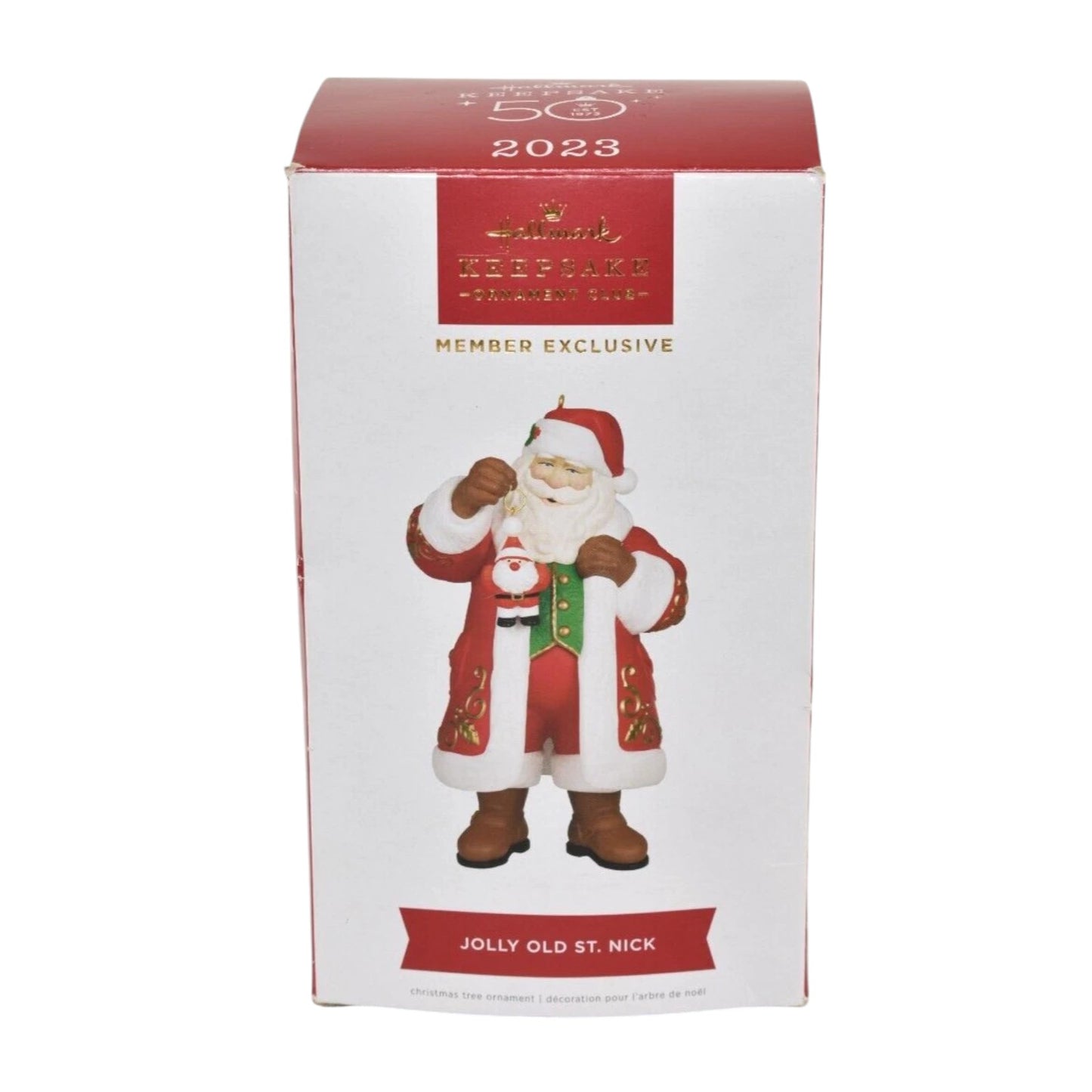 2023 Jolly Old St. Nick Hallmark Ornament (Santa Claus) QDB1007