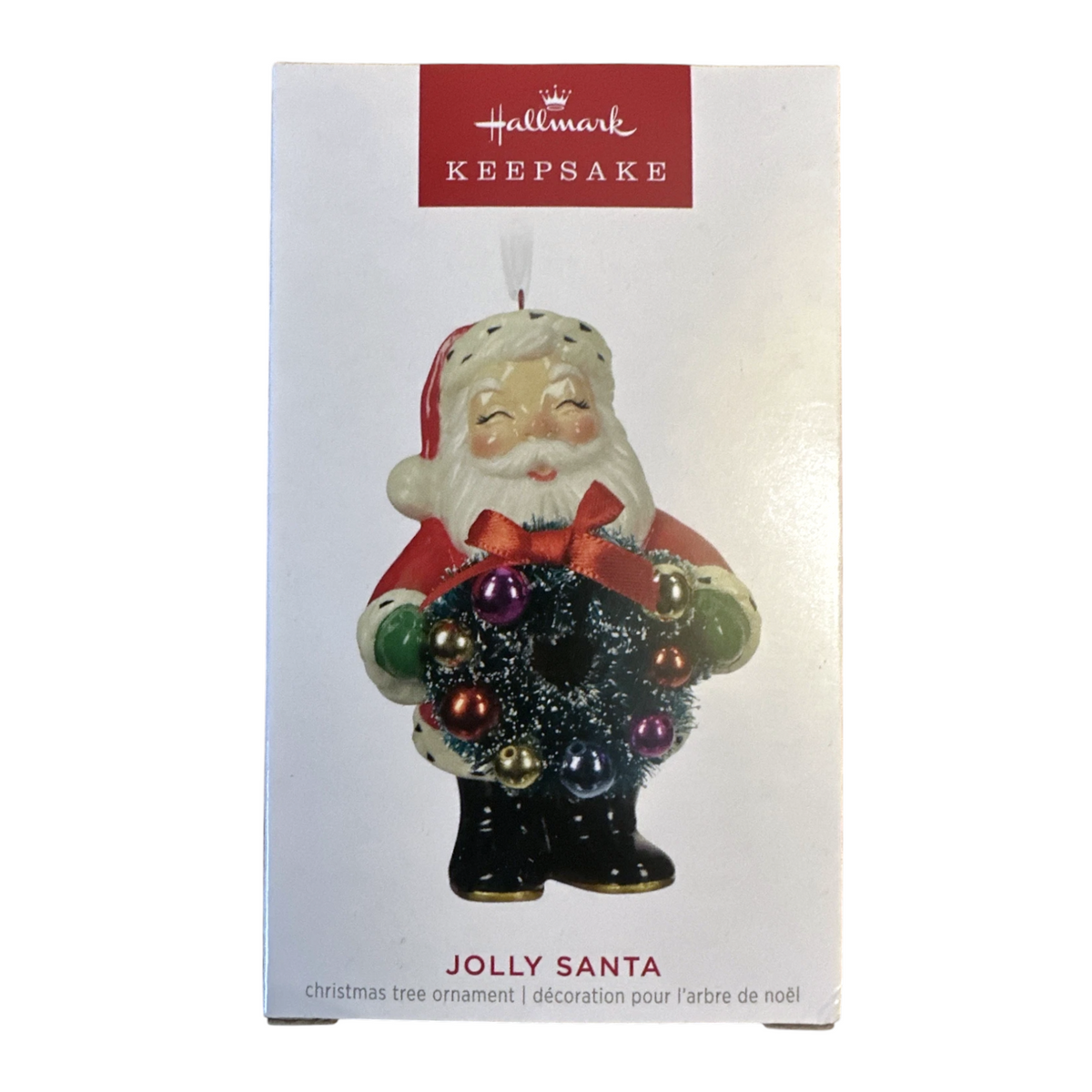 2023 Jolly Santa (Santa Claus) Hallmark Ornament QXT4113 Image2