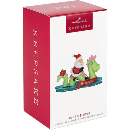 2023 Just Believe Hallmark Ornament (Santa Claus) QGO2859