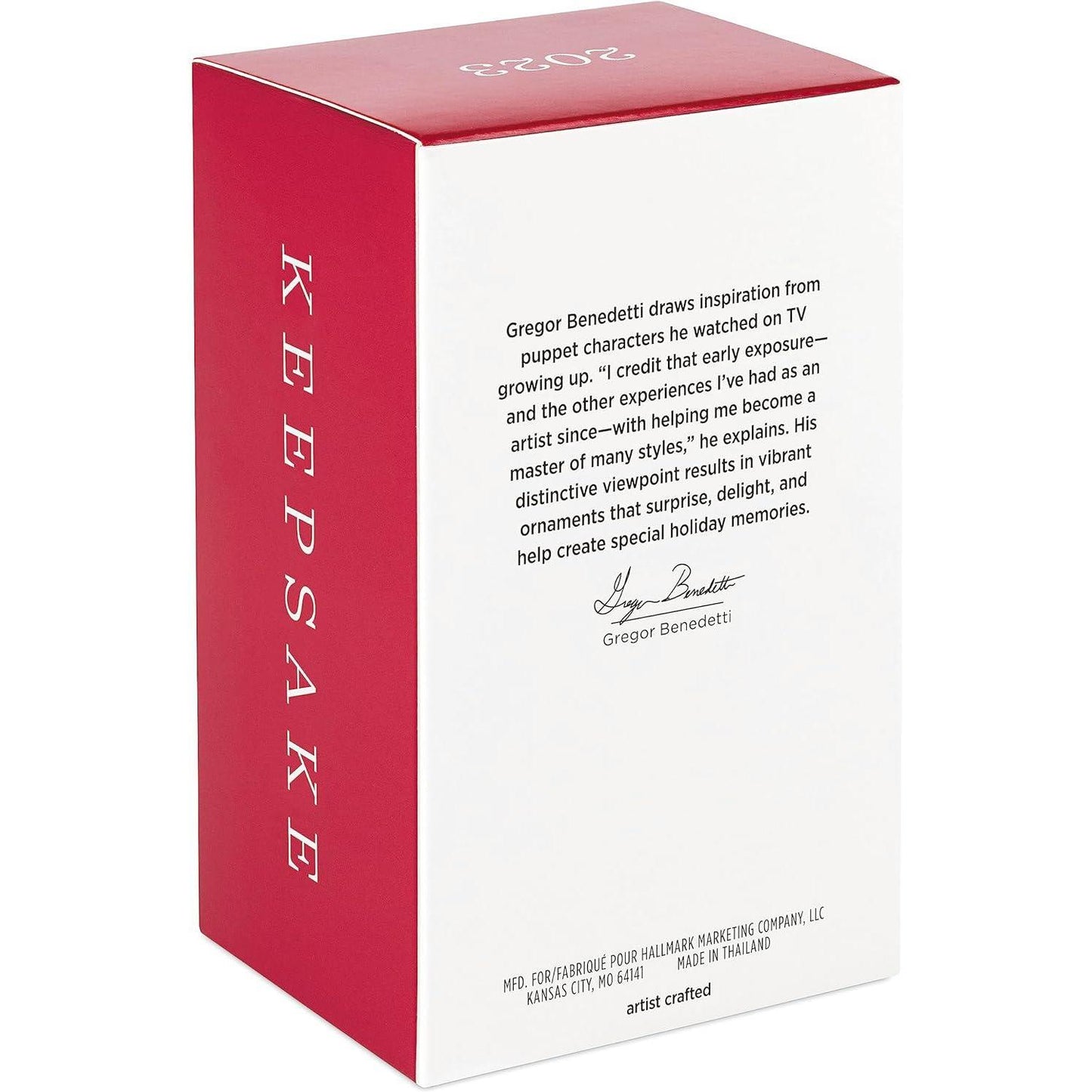 2023 Just Believe Hallmark Ornament (Santa Claus) QGO2859