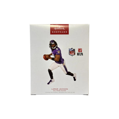 2023 Lamar Jackson - Baltimore Ravens (Football Legends) Hallmark Ornament QXI7167 Image2