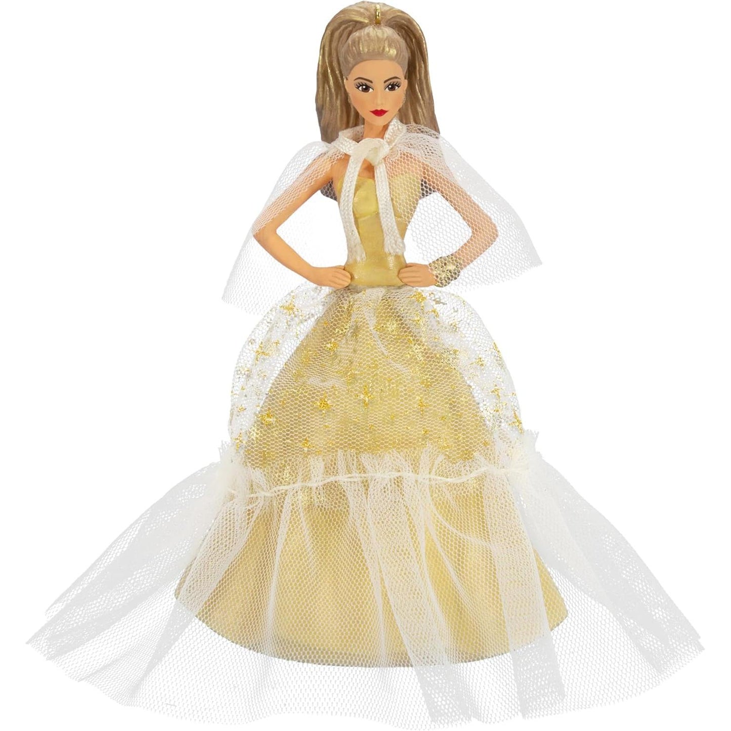 2023 Latina Holiday Barbie Hallmark Ornament (Holiday Barbie) QXR8219