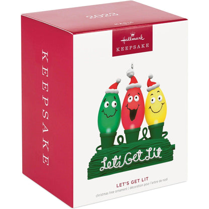 2023 Let's Get Lit Hallmark Ornament (Light) QGO2837
