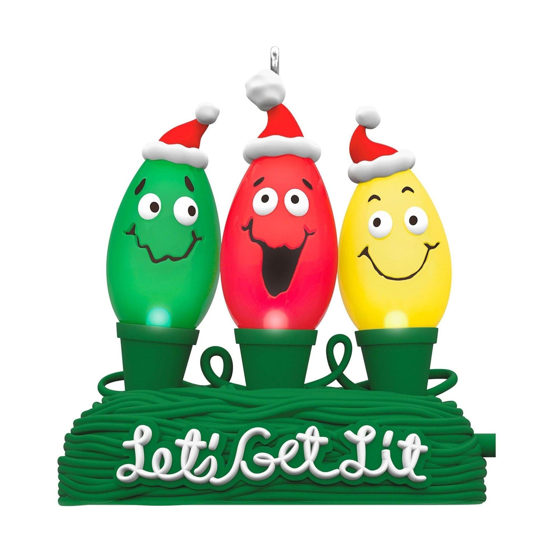 2023 Let's Get Lit Hallmark Ornament (Light) QGO2837 Image4