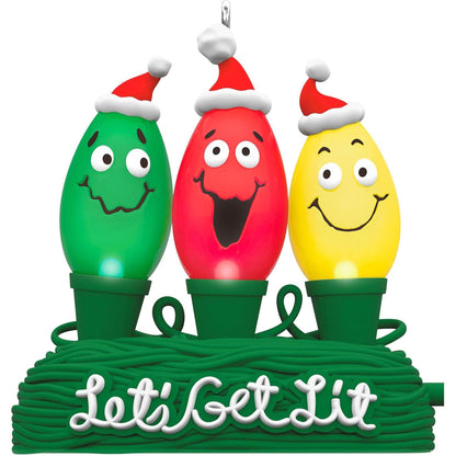 2023 Let's Get Lit Hallmark Ornament (Light) QGO2837