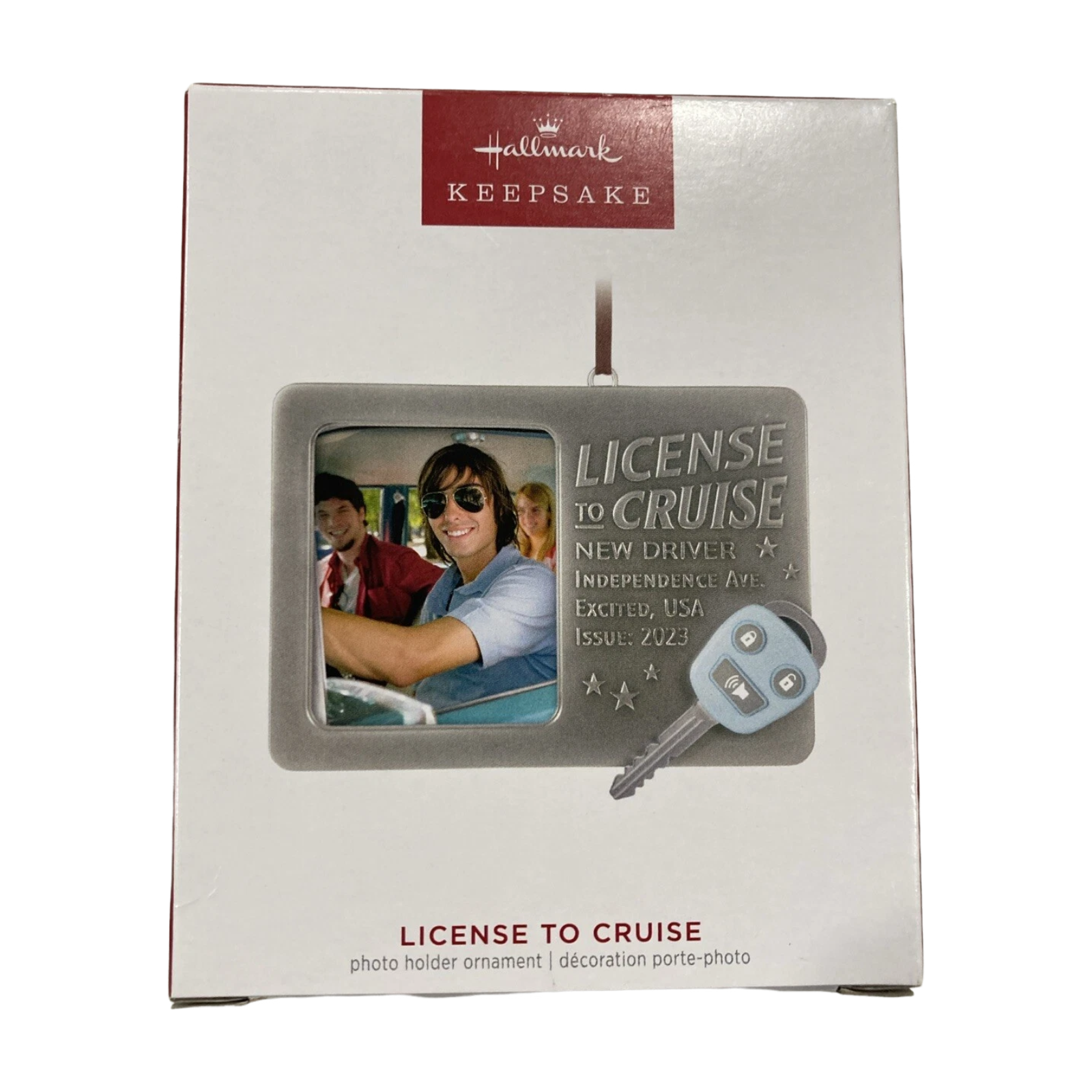 2023 License to Cruise Hallmark Ornament (Photo Holder) QHX3019 Image2