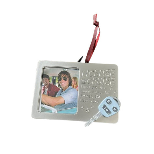 2023 License to Cruise Hallmark Ornament (Photo Holder) QHX3019