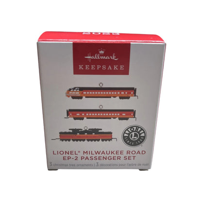 2023 Lionel Milwaukee Road EP 2 Passenger Set Hallmark Ornament (Lionel) QXM9287 Image2