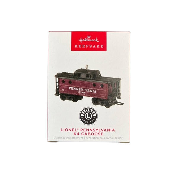 2023 Lionel Pennsylvania K4 Caboose Hallmark Ornament (Lionel) QXI6379