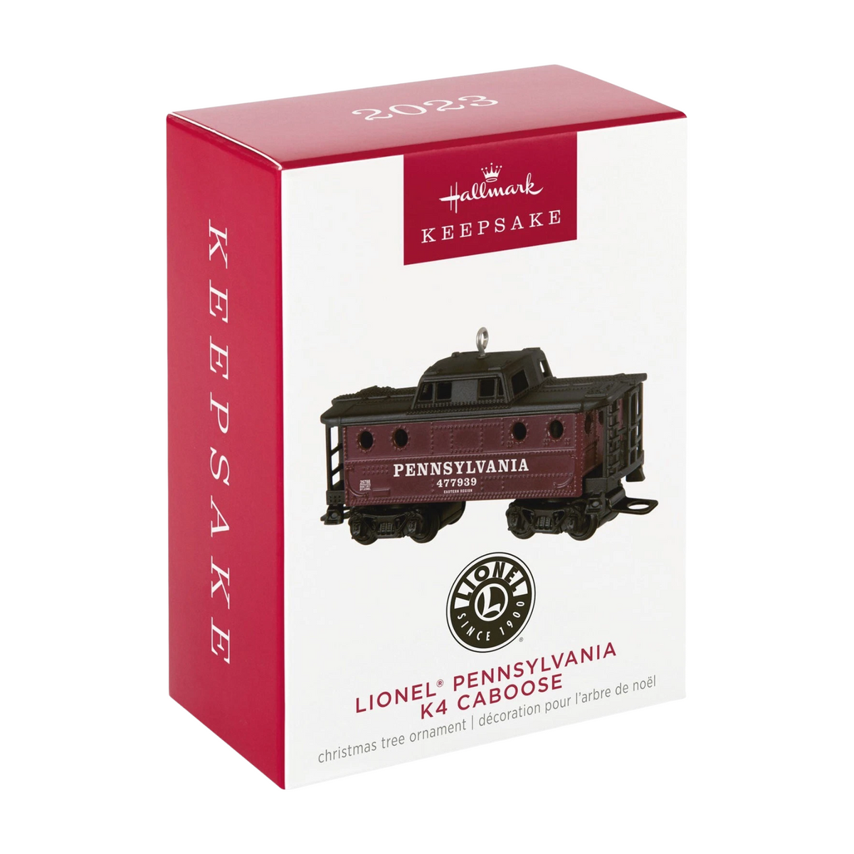 2023 Lionel Pennsylvania K4 Caboose Hallmark Ornament (Lionel) QXI6379 Image2