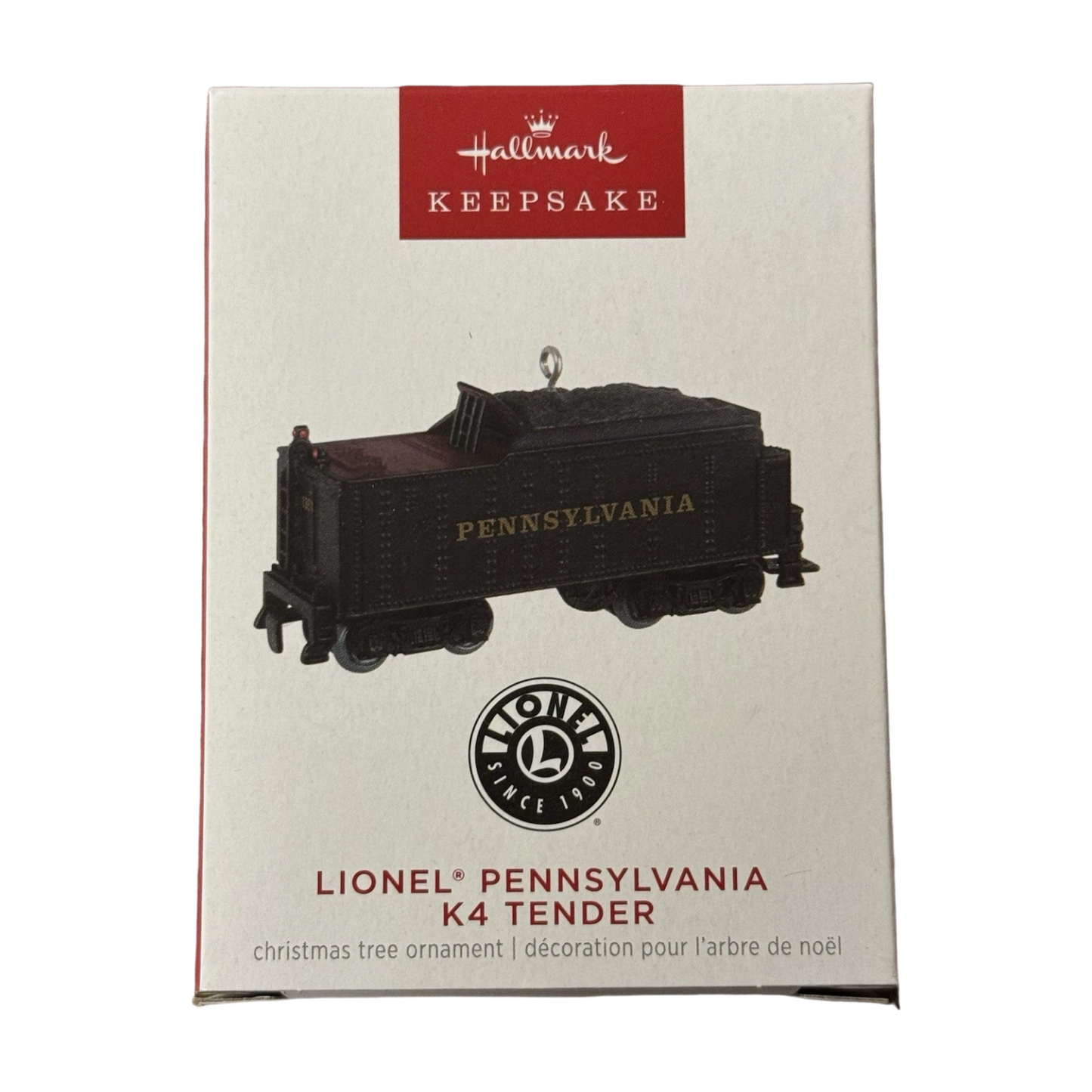 2023 Lionel Pennsylvania K4 Tender Hallmark Ornament (Lionel) QXI6377 Image2
