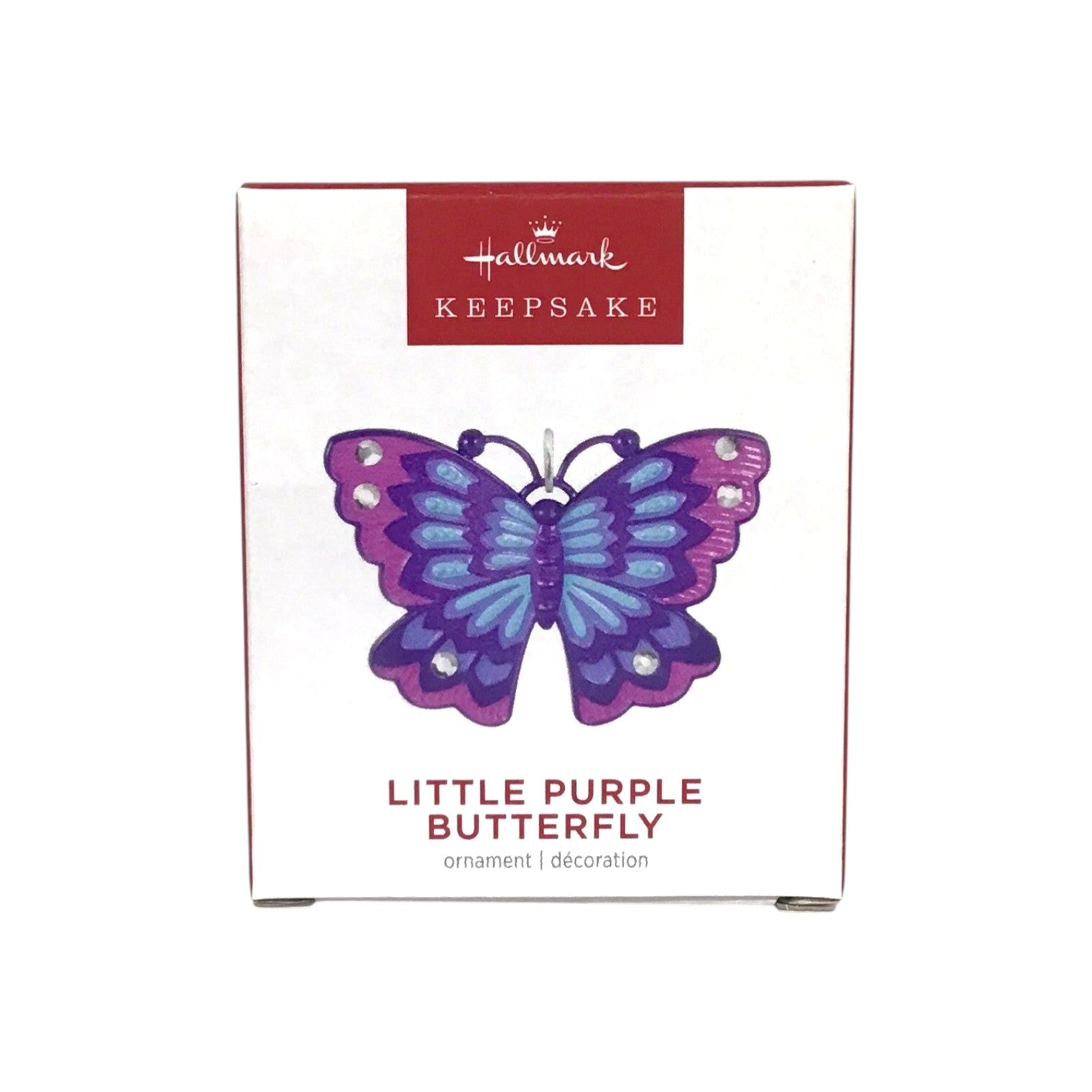 2023 Little Purple Butterfly (Butterfly) Hallmark Ornament QXM9177 Image2