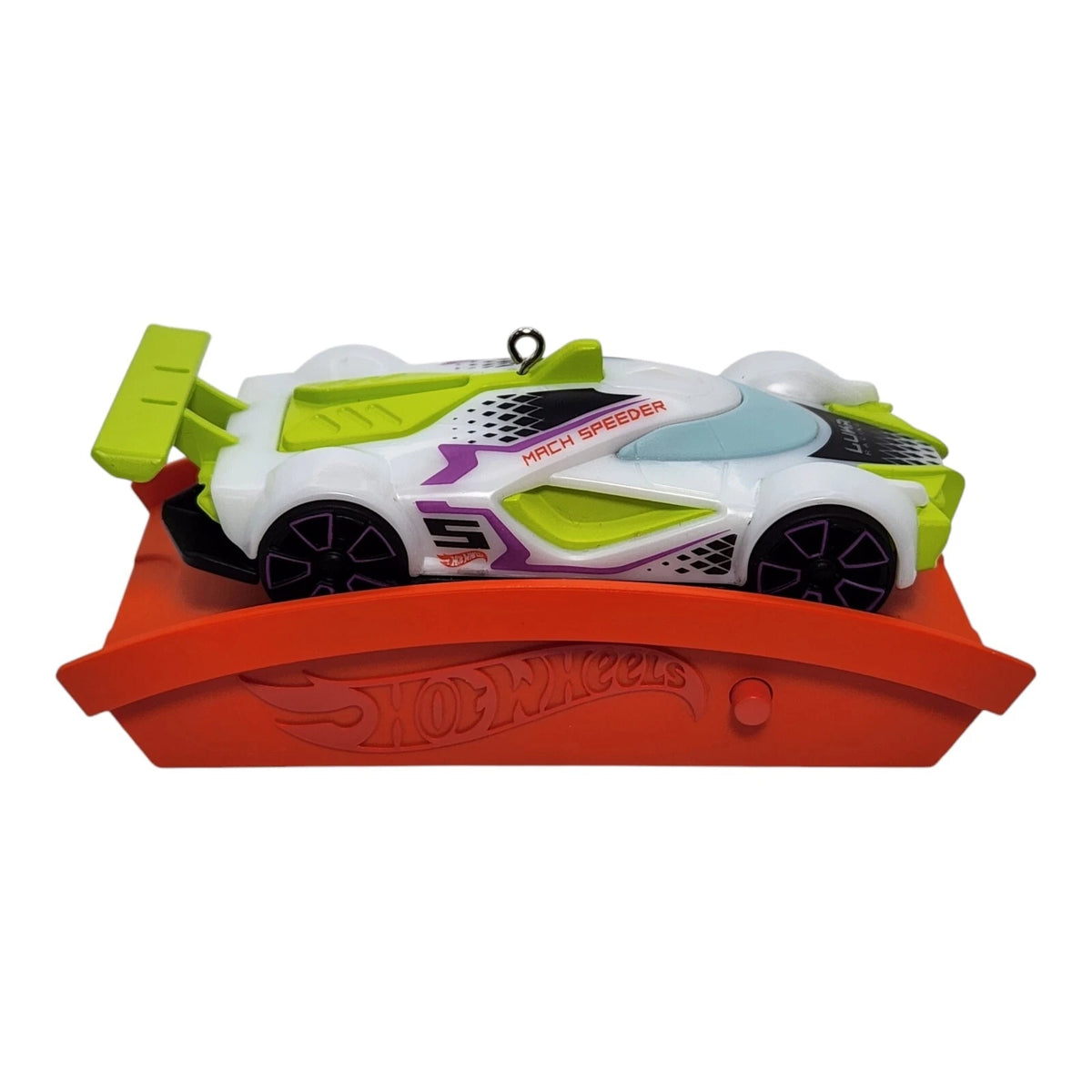 2023 Mach Speeder Hallmark Ornament (Hot Wheels) QXI7389 Image1