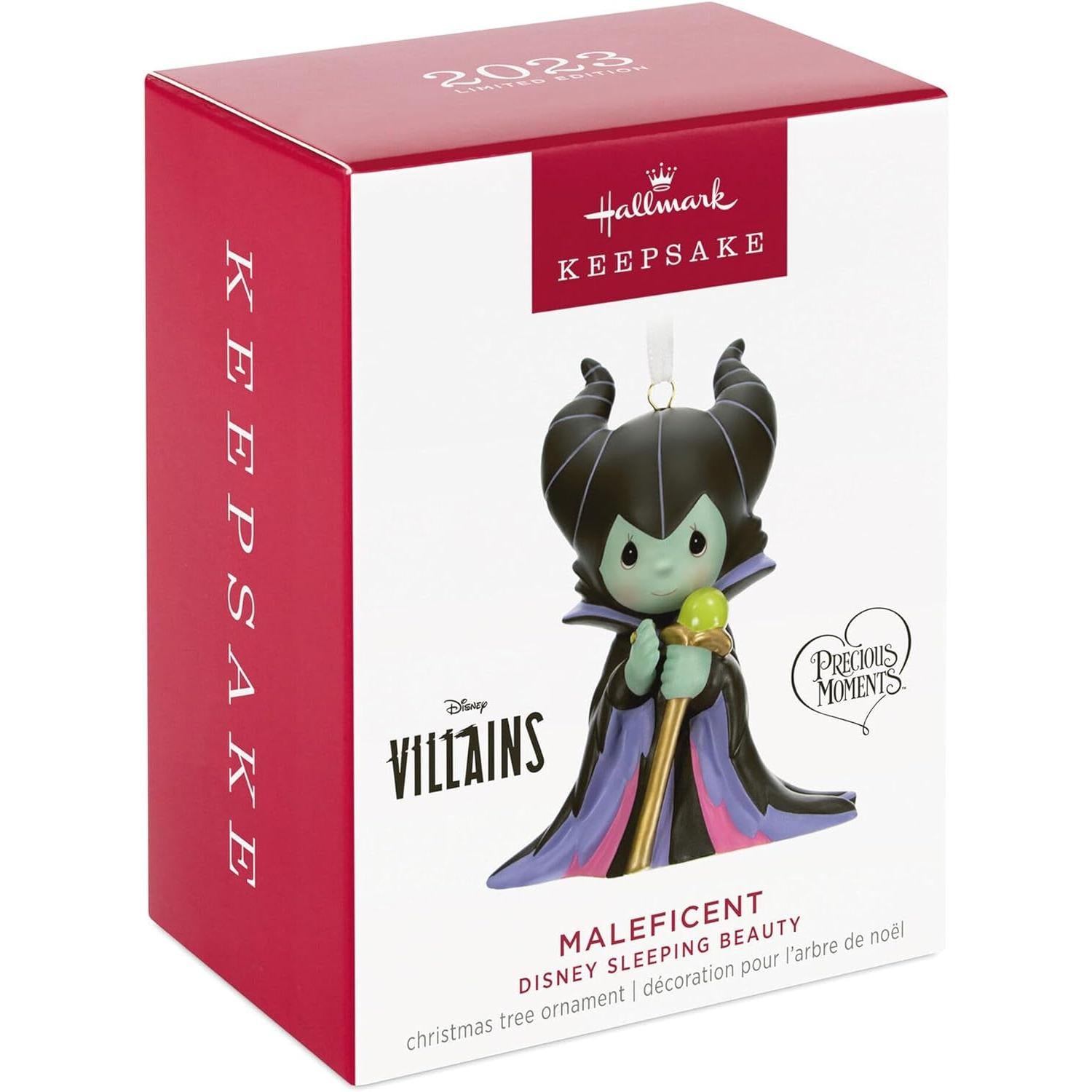 2023 Maleficent Sleeping Beauty Hallmark Ornament (Precious Moments) QXE3279