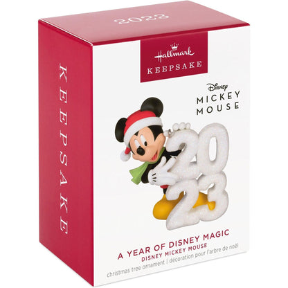 2023 Mickey Mouse Hallmark Ornament (A Year of Disney Magic) QXD6537