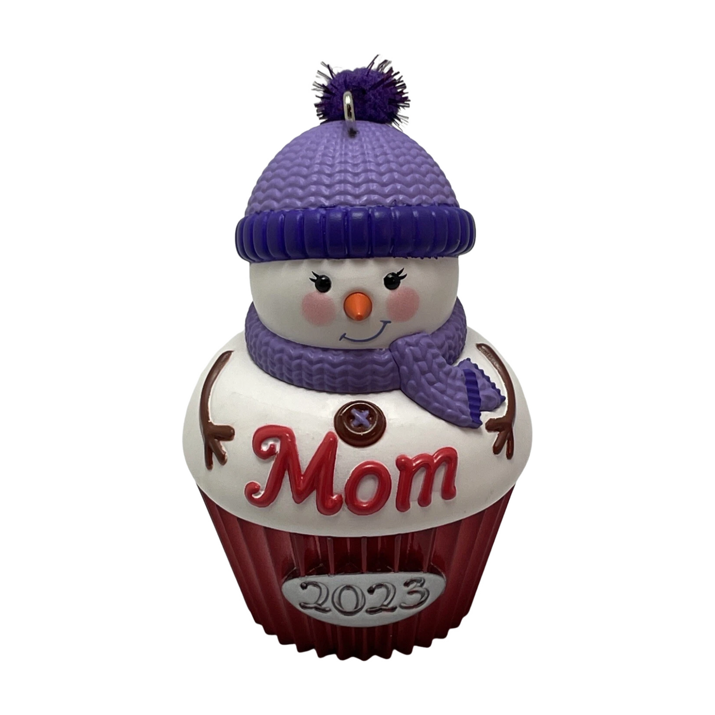 2023 Mom Hallmark Ornament (Cupcake) QGO2529 Image1