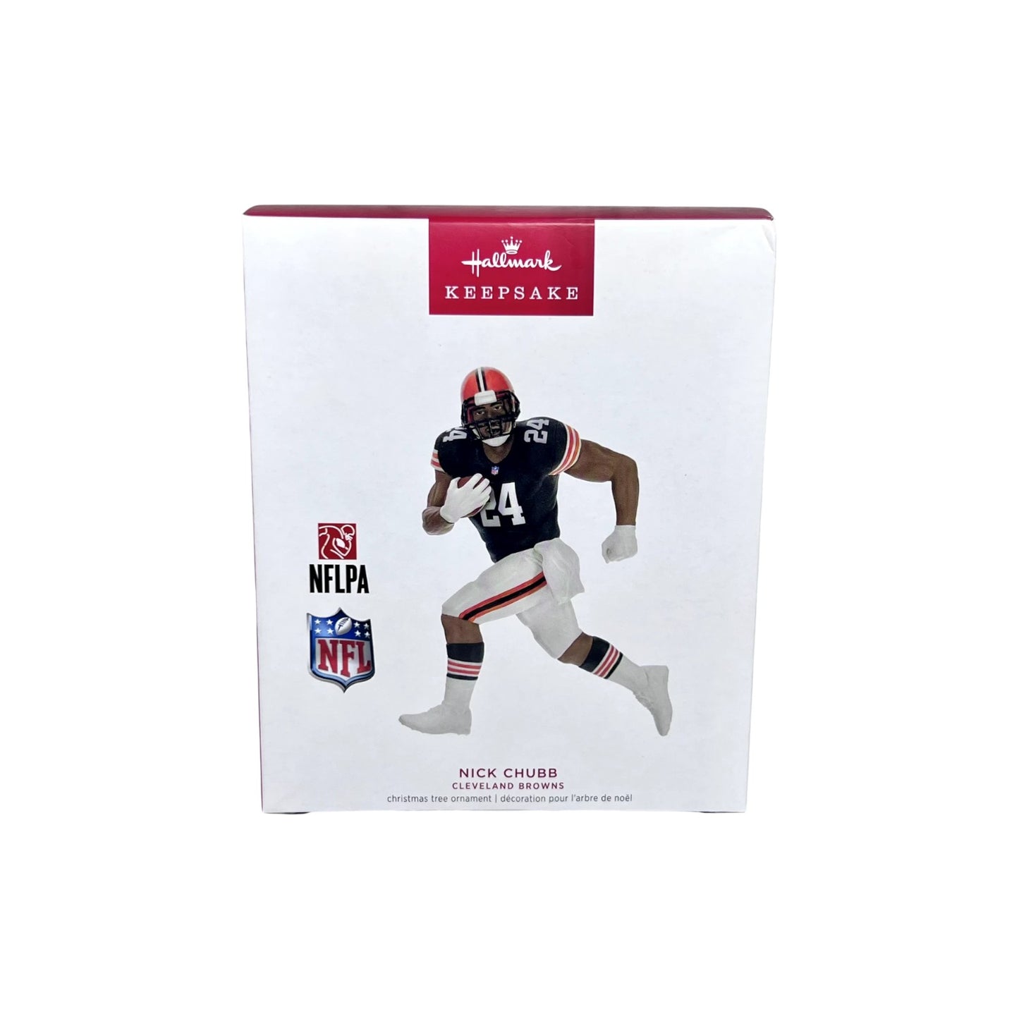 2023 Nick Chubb - Cleveland Browns (Football Legends) Hallmark Ornament QXI7159 Image2