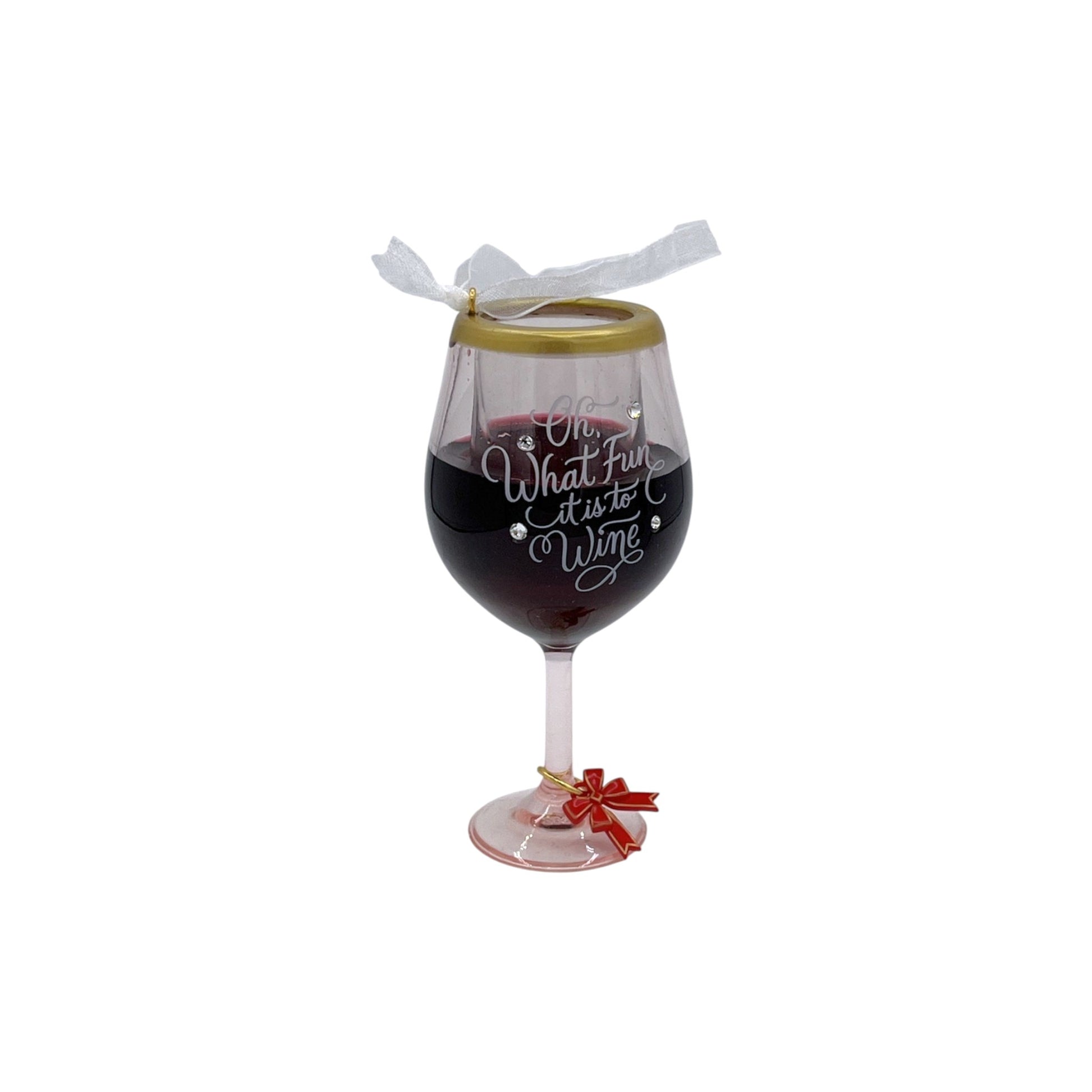 2023 Oh, What Fun It Is to Wine! (Eat & Drink) Hallmark Ornament QGO2919 Image1