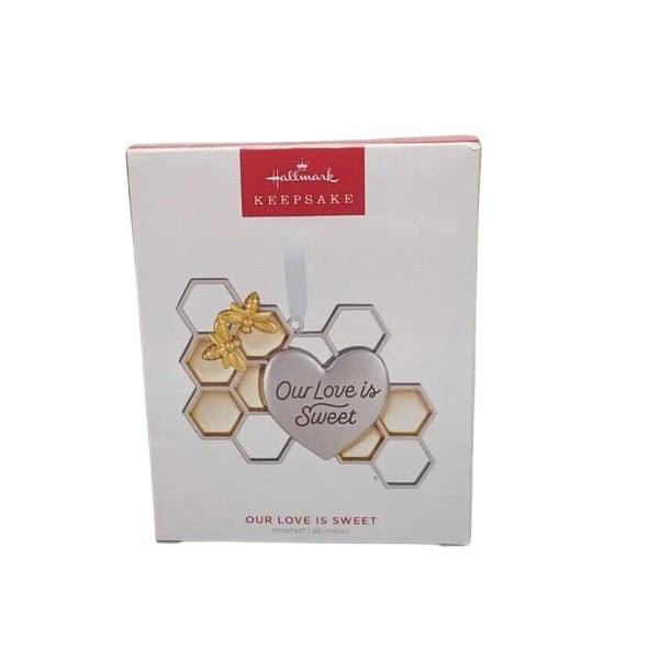 2023 Our Love is Sweet Hallmark Ornament (Heart) QHX3027