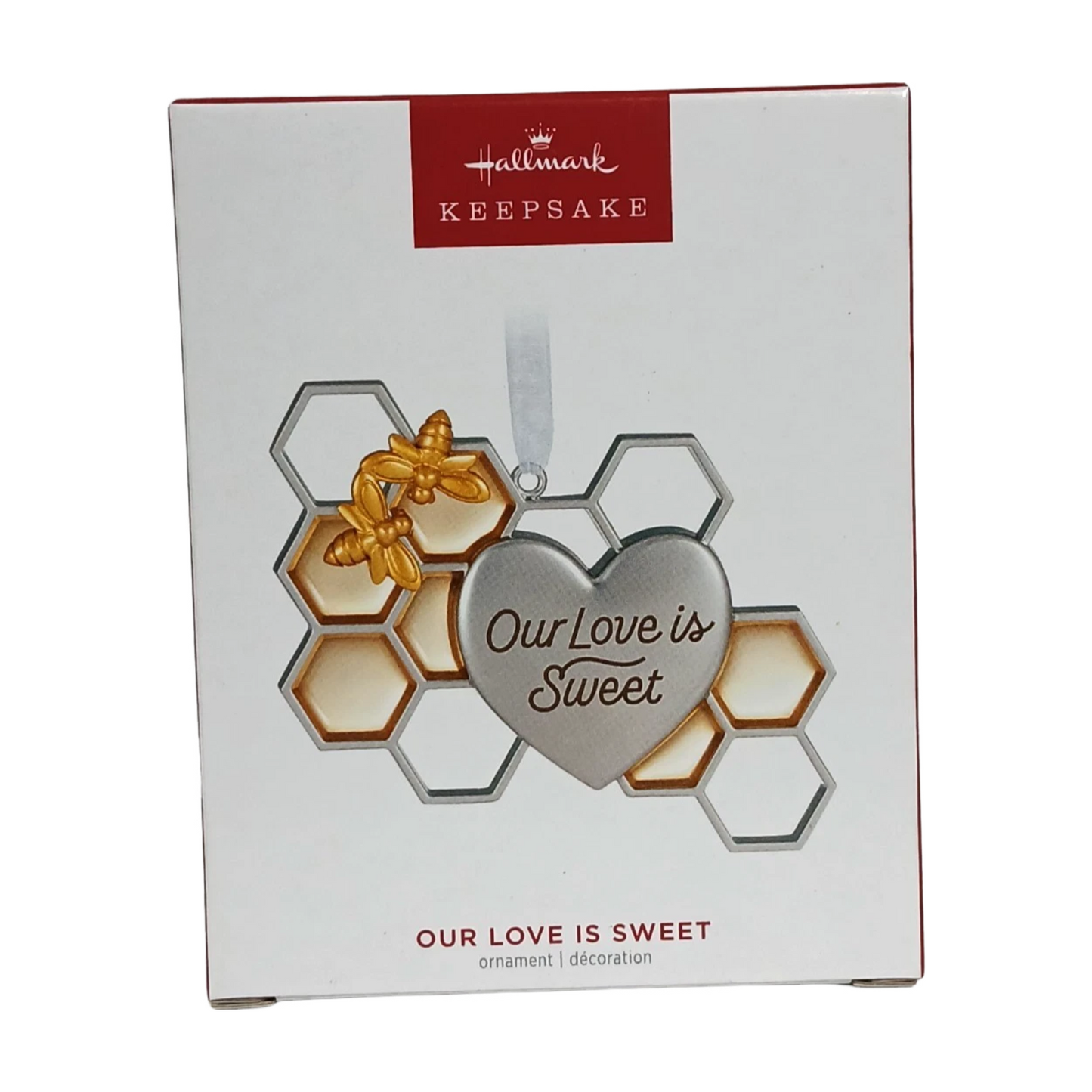 2023 Our Love is Sweet Hallmark Ornament (Heart) QHX3027 Image2
