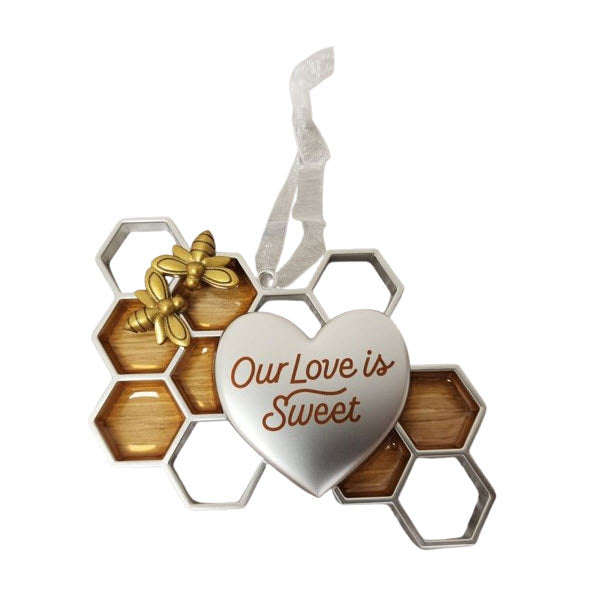 2023 Our Love is Sweet Hallmark Ornament (Heart) QHX3027