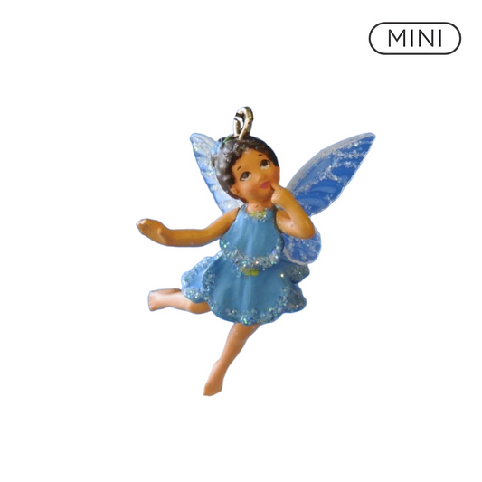 2023 Petite Pansy Fairy Hallmark Ornament (Fairy Angel) QXM9167 Image1