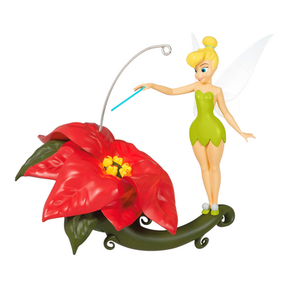 2023 Pixie-Dusted Poinsettia (Tinker Bell) Hallmark Ornament QXD6637 Image1
