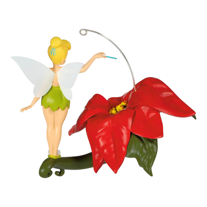 2023 Pixie-Dusted Poinsettia (Tinker Bell) Hallmark Ornament QXD6637 Image3