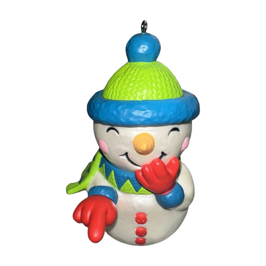 2023 Pull My Finger Hallmark Ornament (Snowmen) QGO2829 Image1