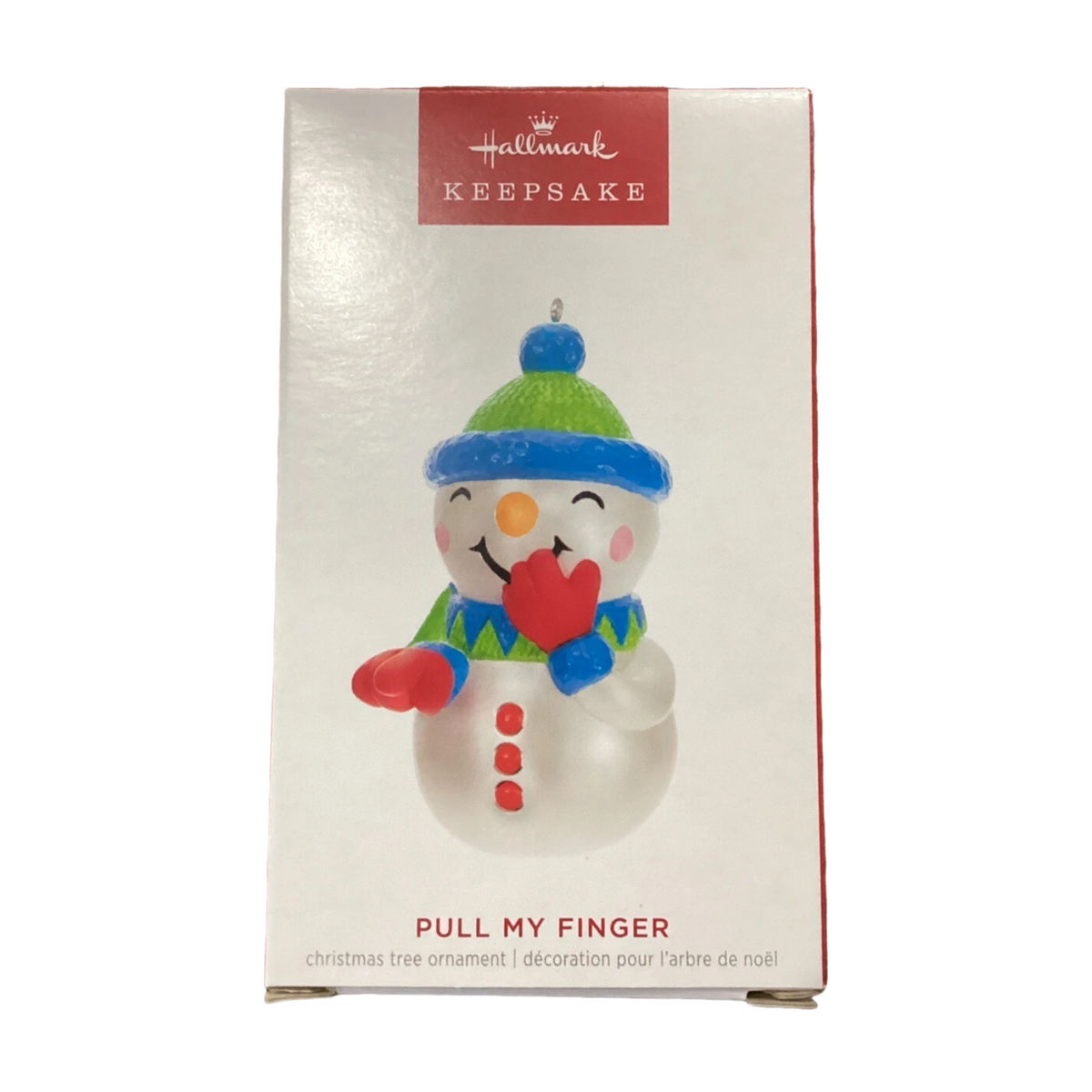 2023 Pull My Finger Hallmark Ornament (Snowmen) QGO2829 Image2