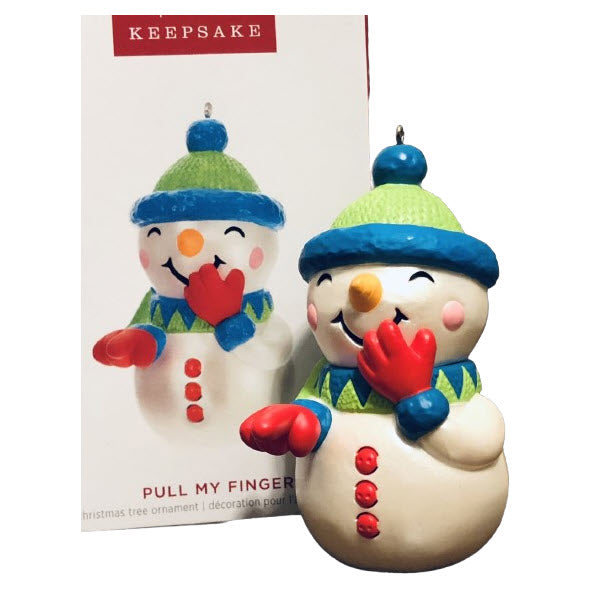 2023 Pull My Finger Hallmark Ornament (Snowmen) QGO2829