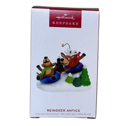 2023 Reindeer Antics Hallmark Ornament (Reindeer) QGO2747