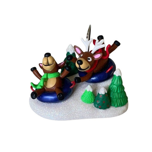 2023 Reindeer Antics Hallmark Ornament (Reindeer) QGO2747
